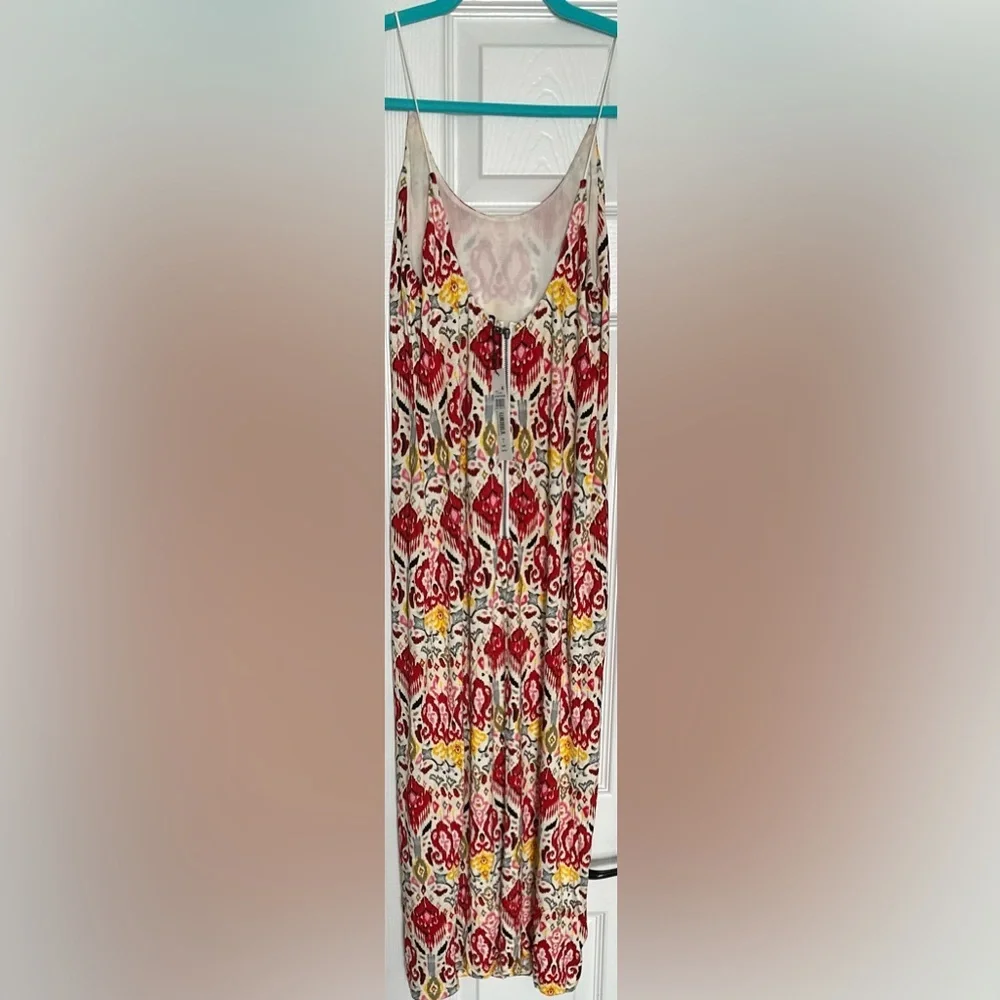 Alice + Olivia Delora Silk Blend Midi Dress — NWT Size 6, Effortless Statement - Picture 9 of 13